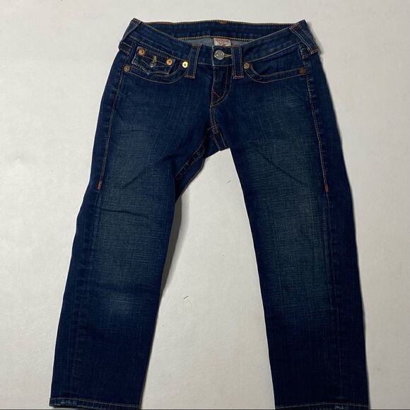 True Religion | Denim Capri’s - Picture 1 of 8